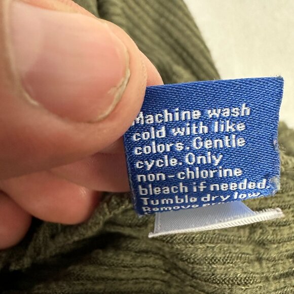 Apt. 9 Womens XL Ribbed Olive Green Tie-Hem Long Sleeve Top Rayon Blend Casual - Picture 6 of 11